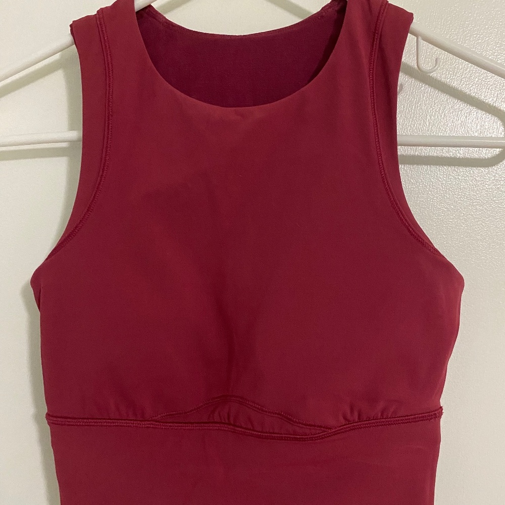 Lululemon High-Neck Longline Bra